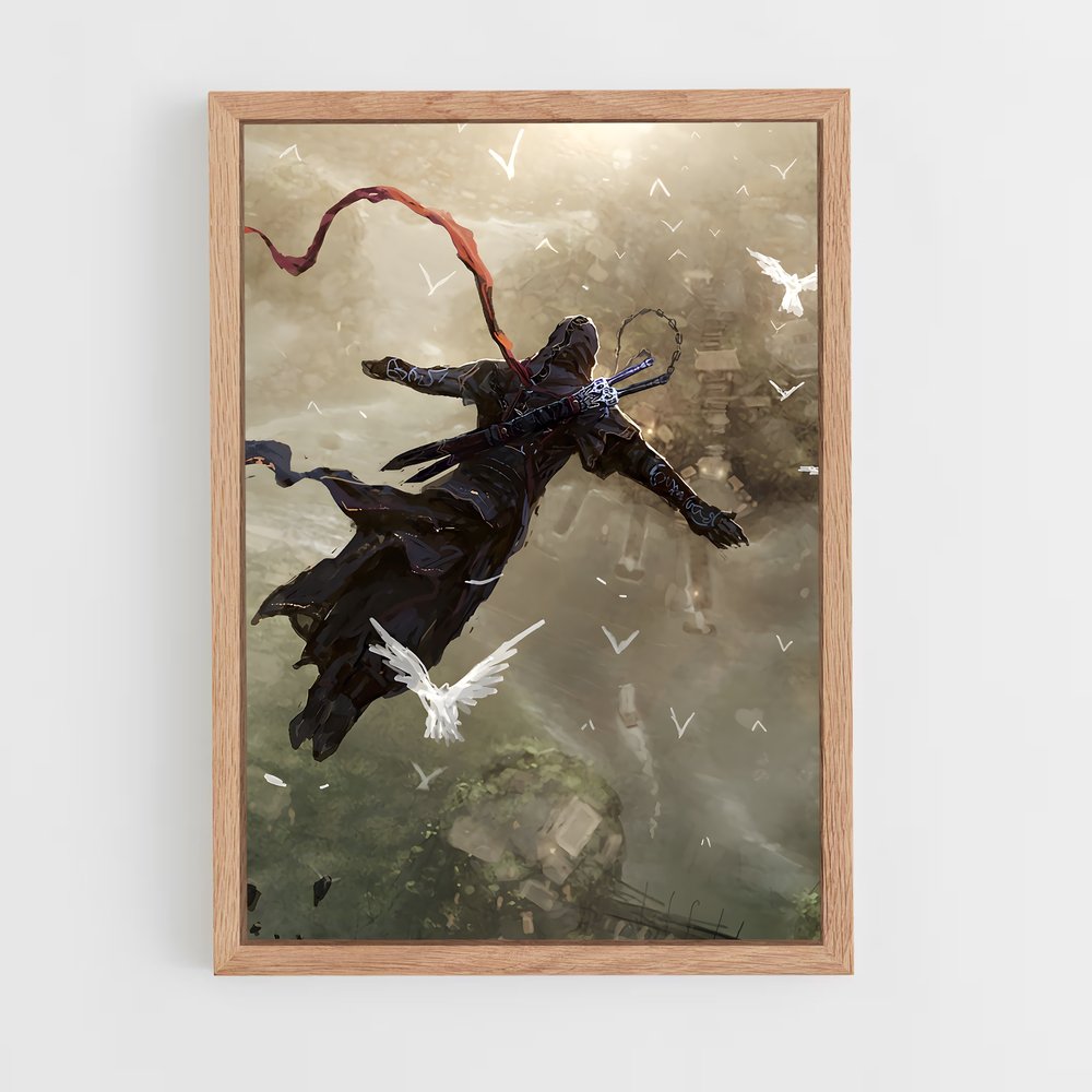 Poster L'Assassin Volant – affiche Assassin's Creed (vue 4)